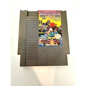 Formula One Built to Win NES Video Game Racing Nintendo